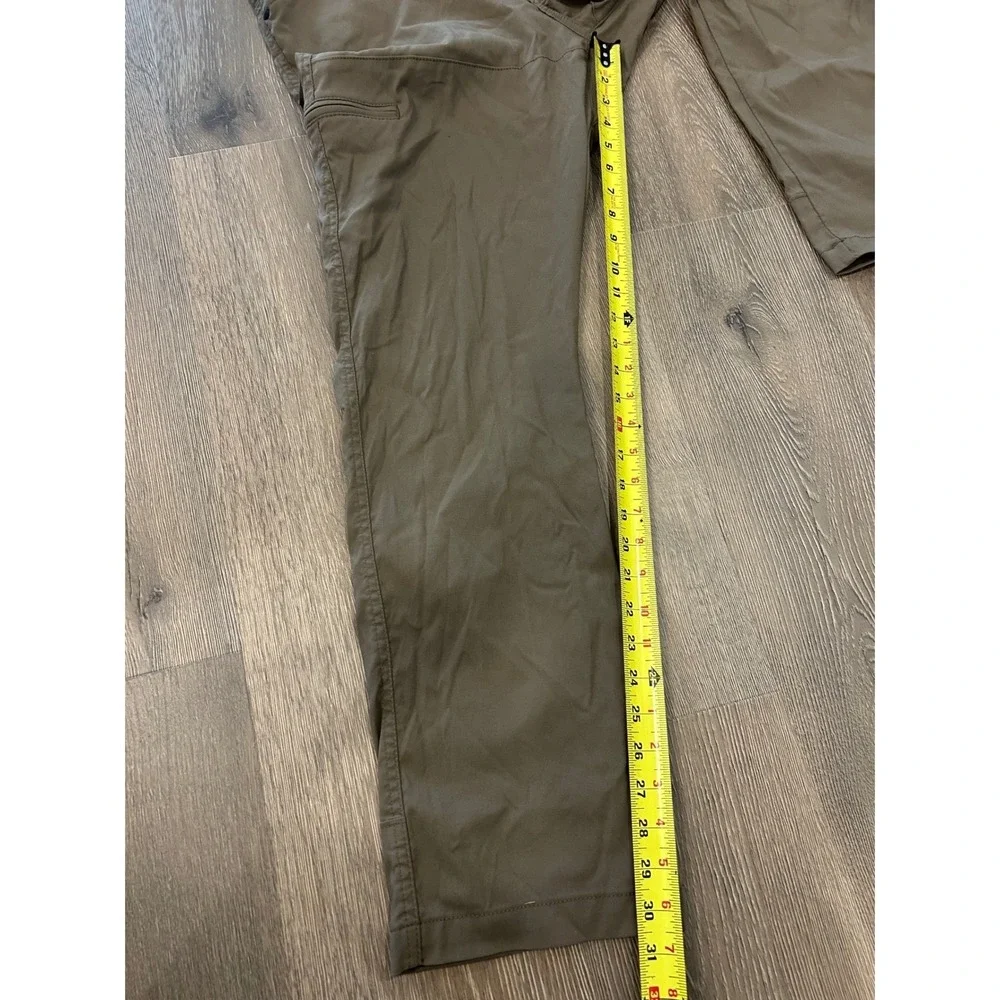 Wrangler‎ ATG All Terrain Gear Mens 36x30 Hiking Pants Olive Green Stretch